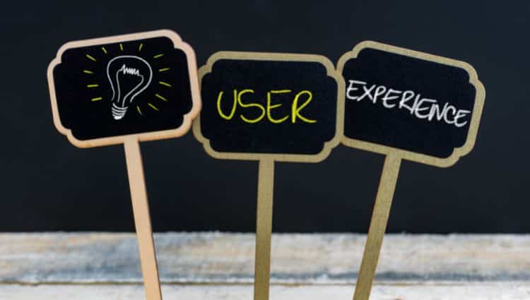 Adllins Media User Experience written on chalkboards